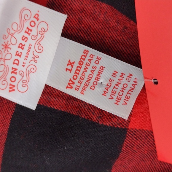 Red & Black Plaid Soft & Cozy Lounge-in-Style Jams SZ XL - Picture 6 of 10